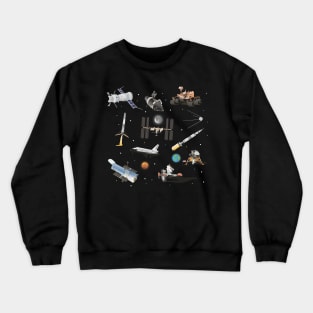 Space Exploration Crewneck Sweatshirt